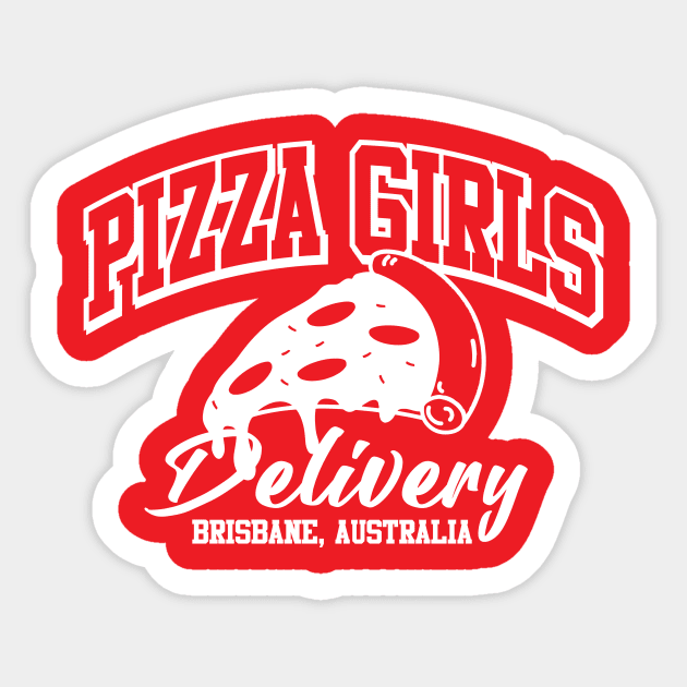 Pizza Girls Sticker by HeyBeardMon